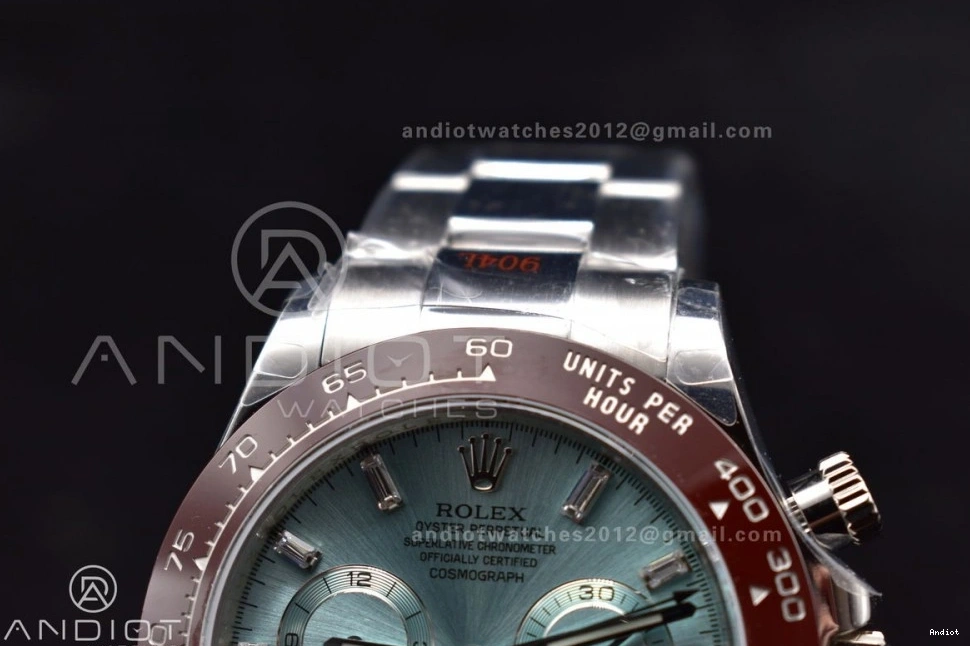 1:1 116506 QF Best SH4130 Weight) Dial Blue Edition Crystal Markers Bracelet SS on Ice V3 Daytona (Gain 0215